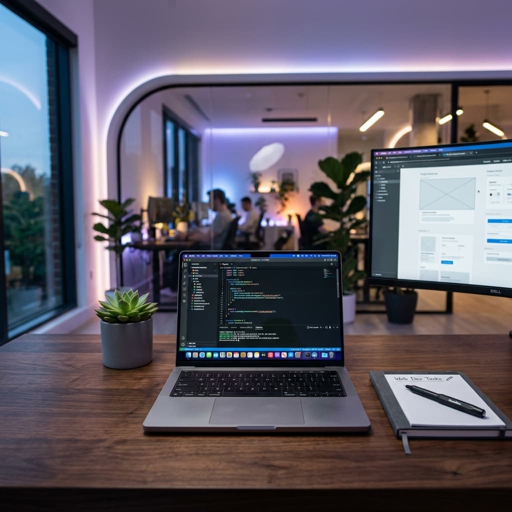 Premium modern workspace