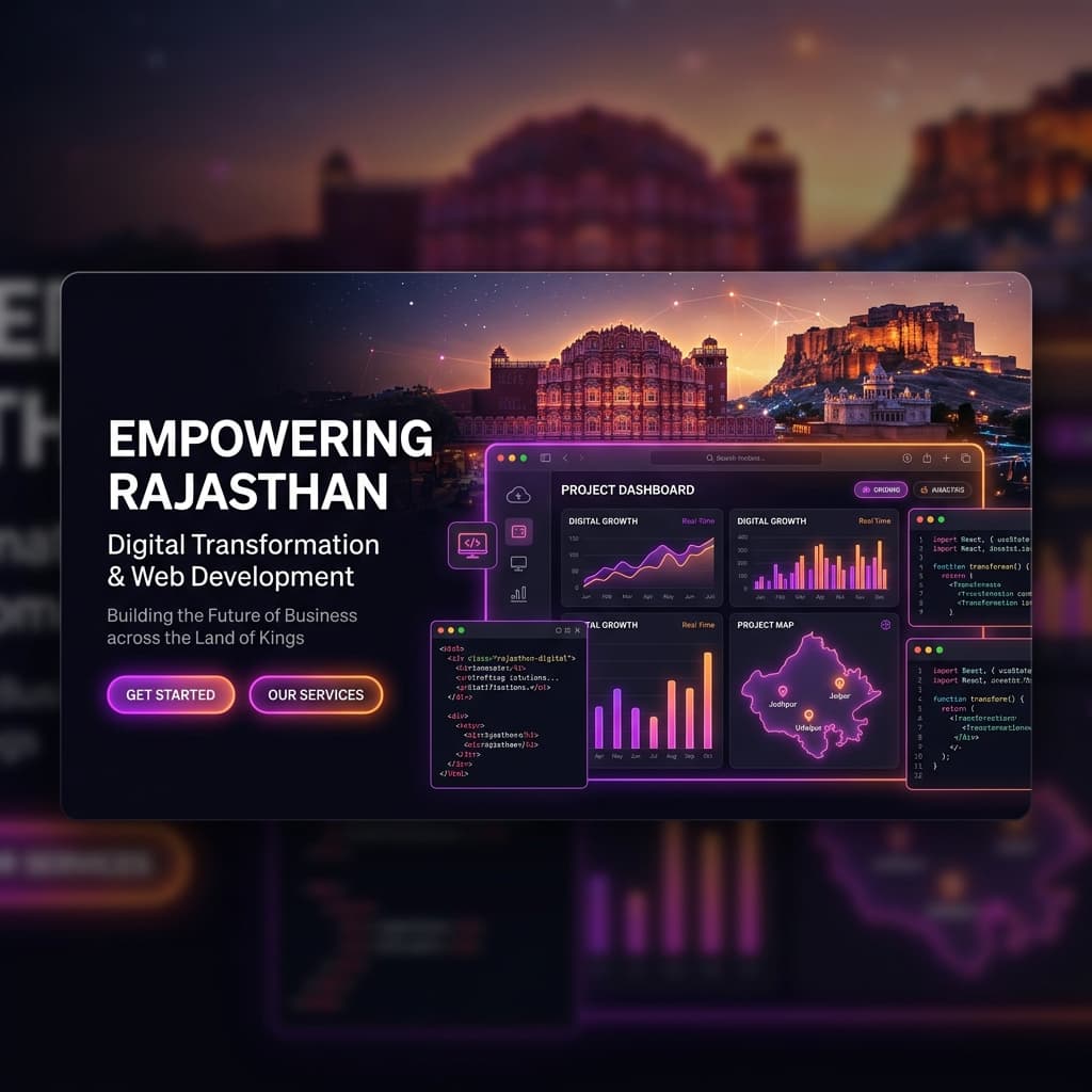 Premium web development agency in Udaipur